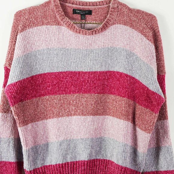 Romeo Juliet Couture Chenille Striped 